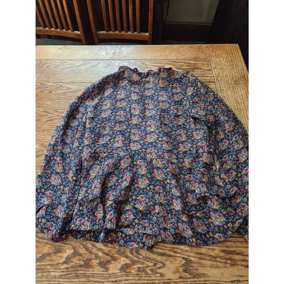 Sezane Celine purple with floral print blouse sz 36 US 4 - Picture 5 of 5